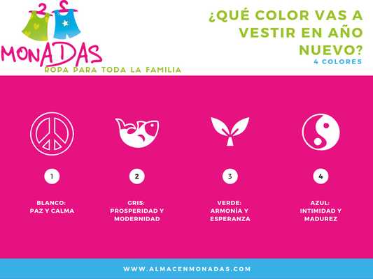 ¿Qué color vas a usar en año nuevo?