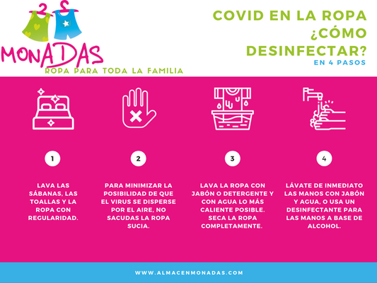 Tips covid en ropa