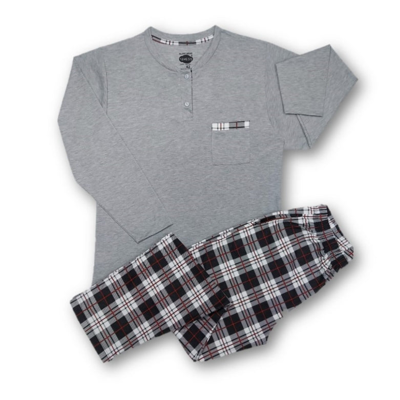 Pijama caballero algodón