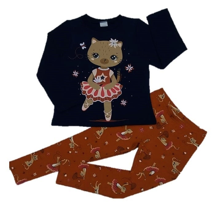 Conjunto buso y licra niña