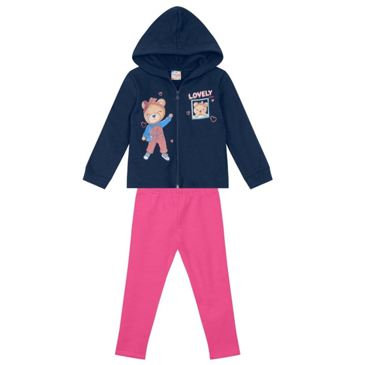 Calentador niña con capucha