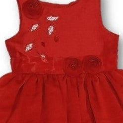 Vestido Rojo formal niña