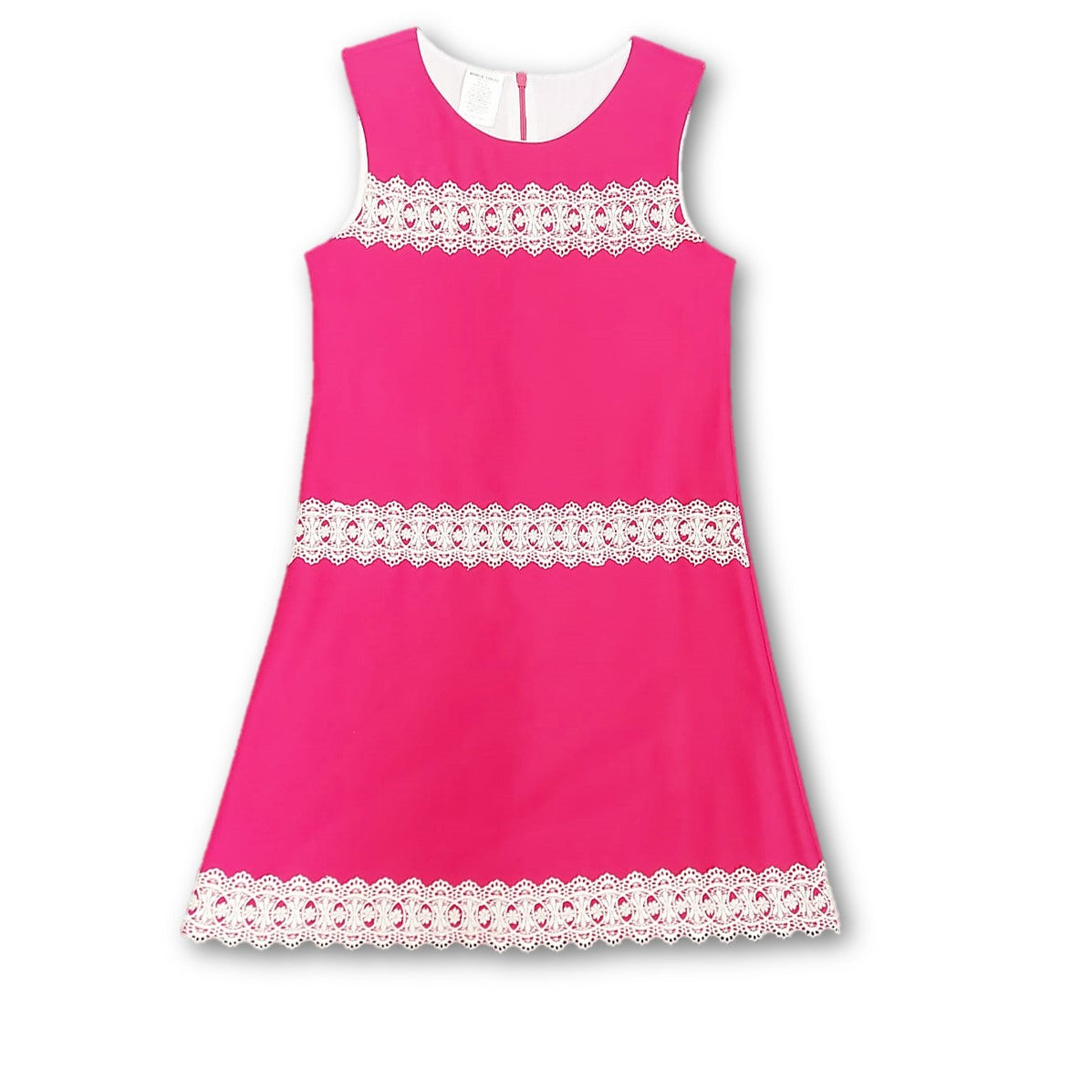 Vestido Fucsia encaje niña