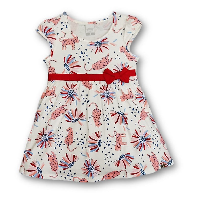 Vestido estampado gatitos