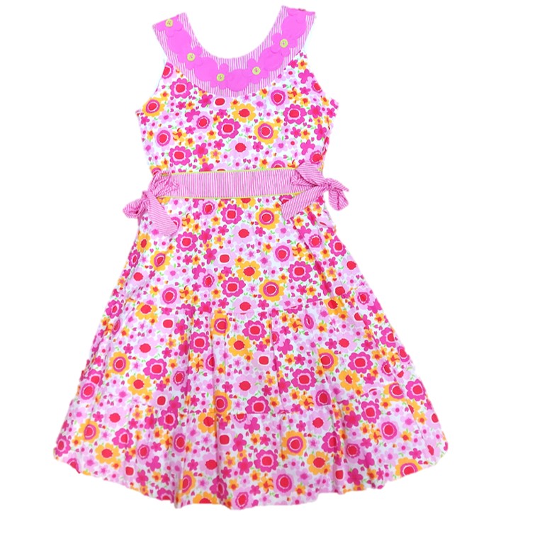 Vestido Karime fucsia