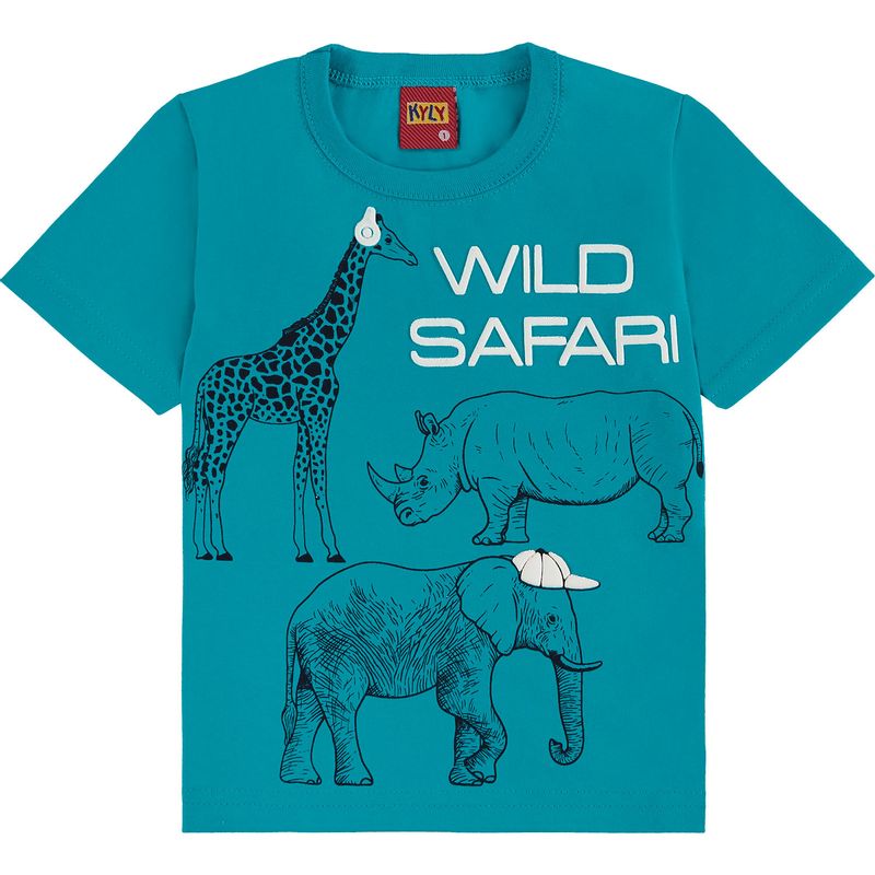 Camiseta para niño safari