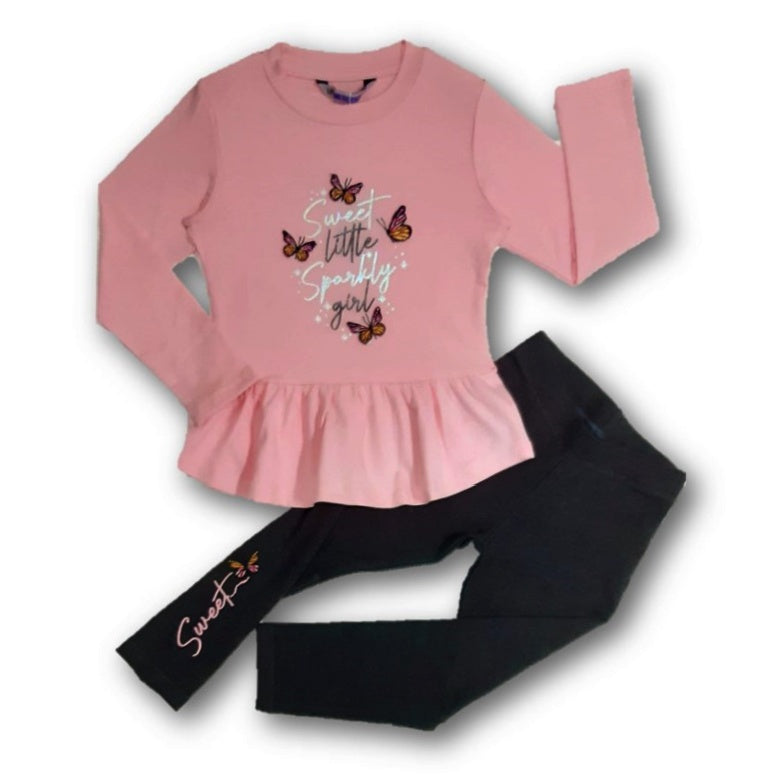 Conjunto mariposas para niña