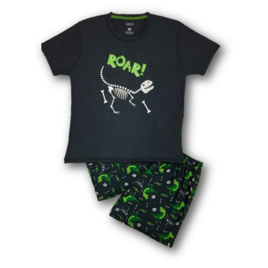 Pijama niño short Roar