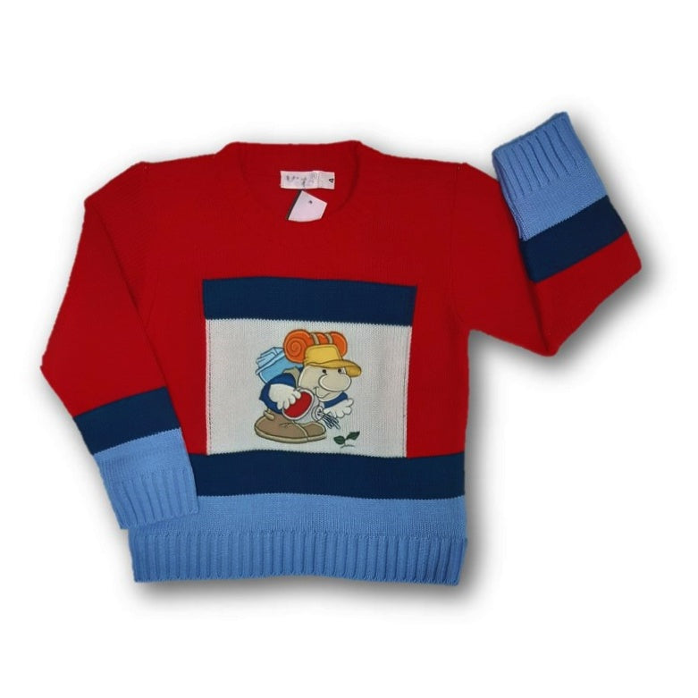 Saco niño cerrado lana