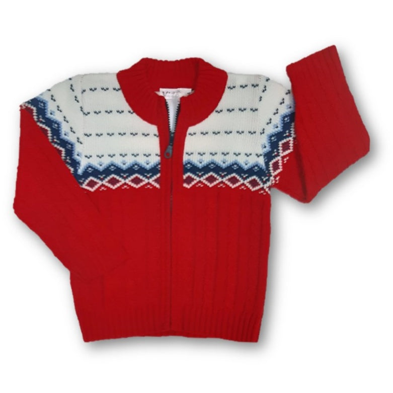 Saco niño abierto lana