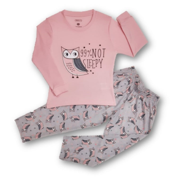 Pijama búho niña