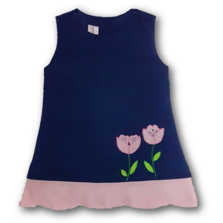 Vestido bebé jardin