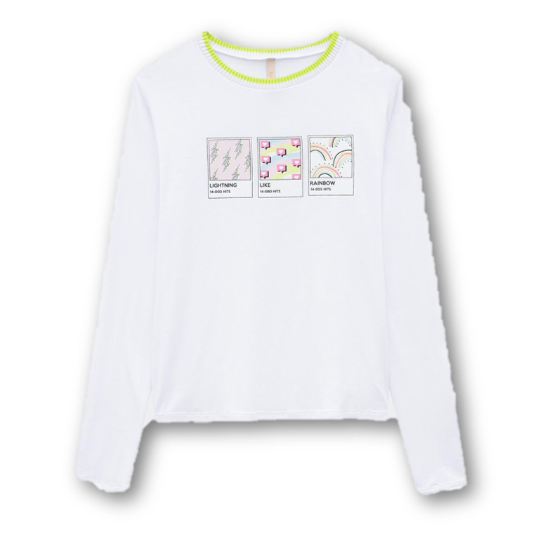 Camiseta para niña rainbow