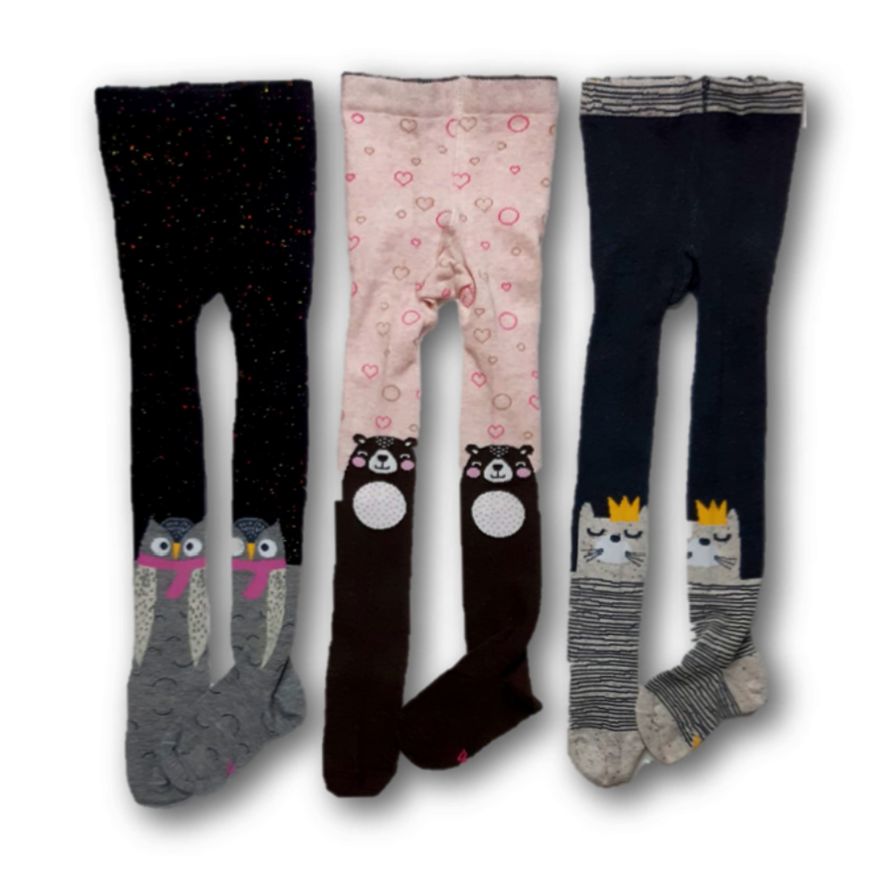 Mallas niña animalitos