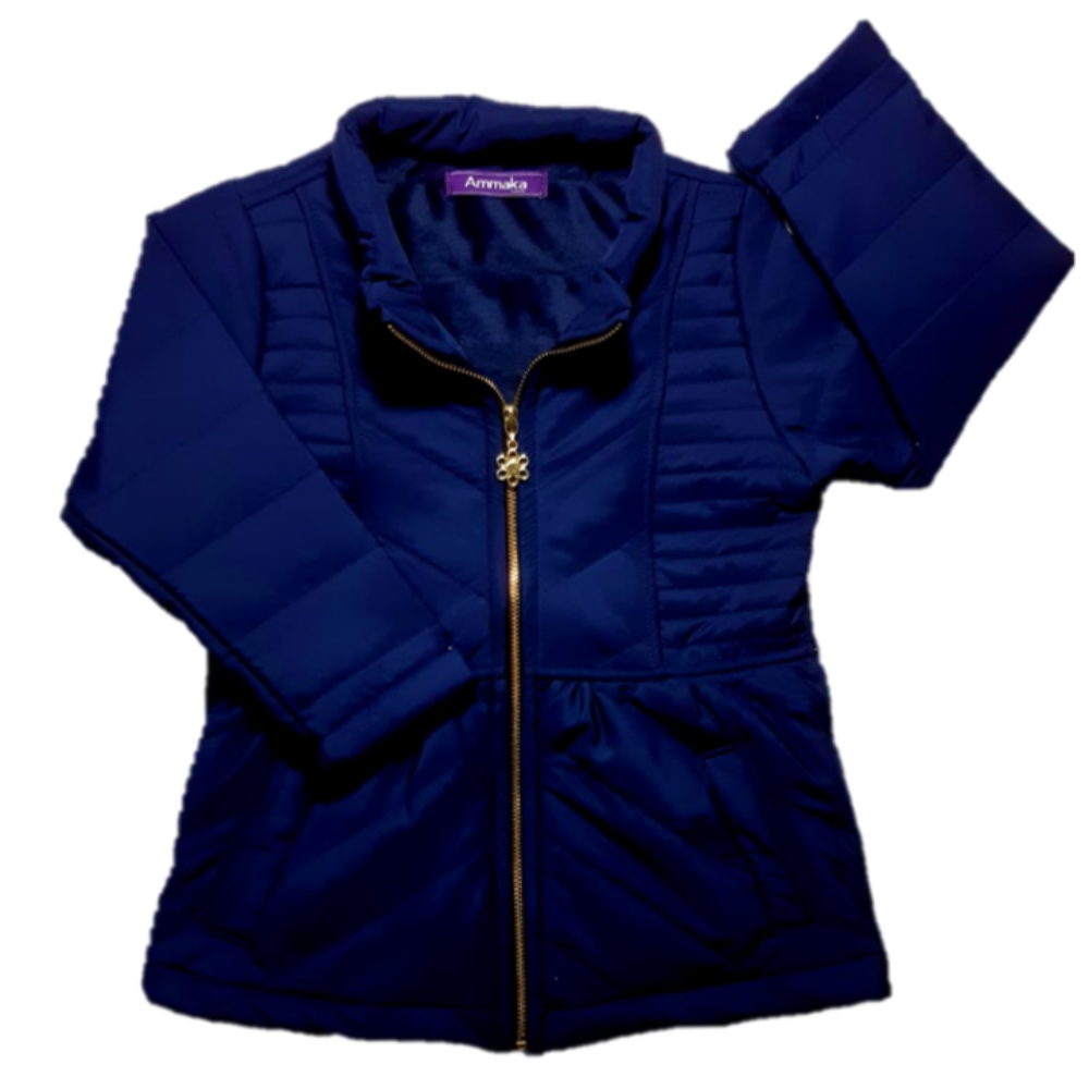Chaqueta para niña azul