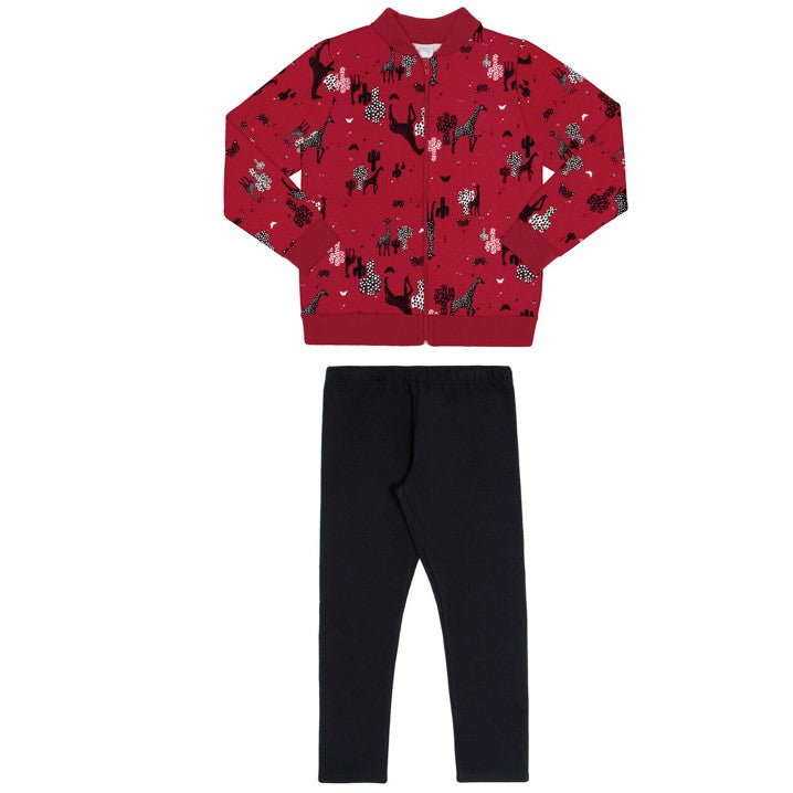 Conjunto niña jirafa