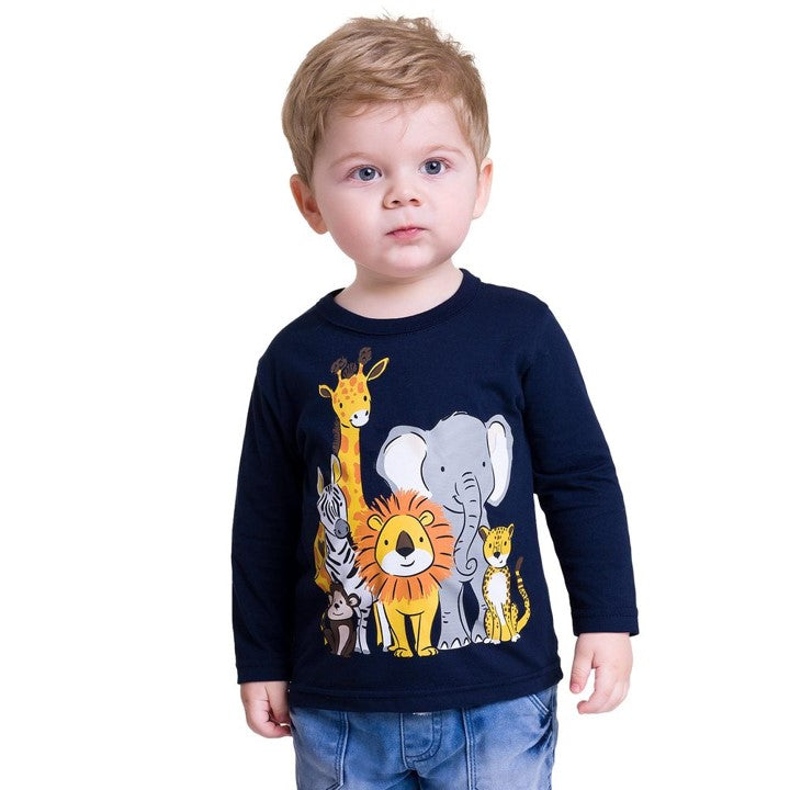 Buzo niño animalitos