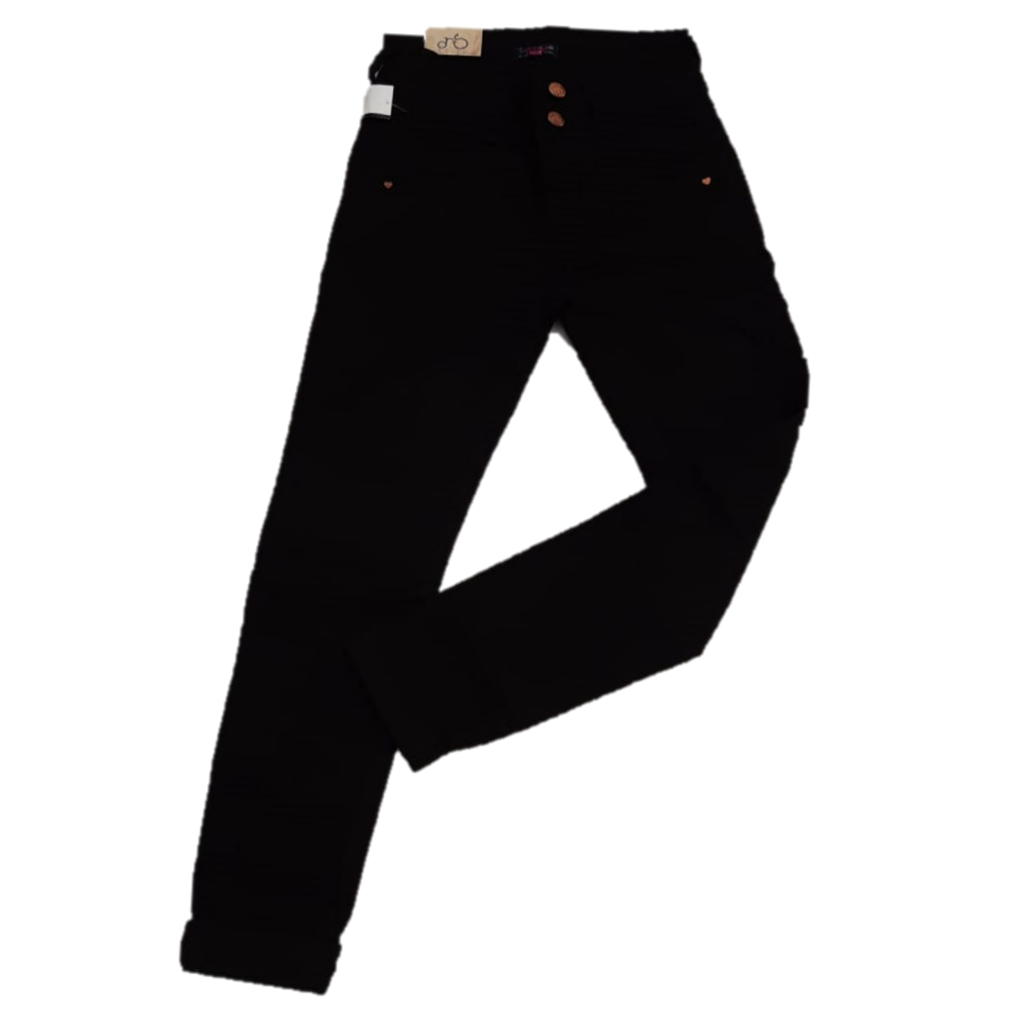 Pantalón negro jean niña
