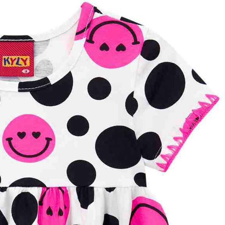 Vestido niña caritas