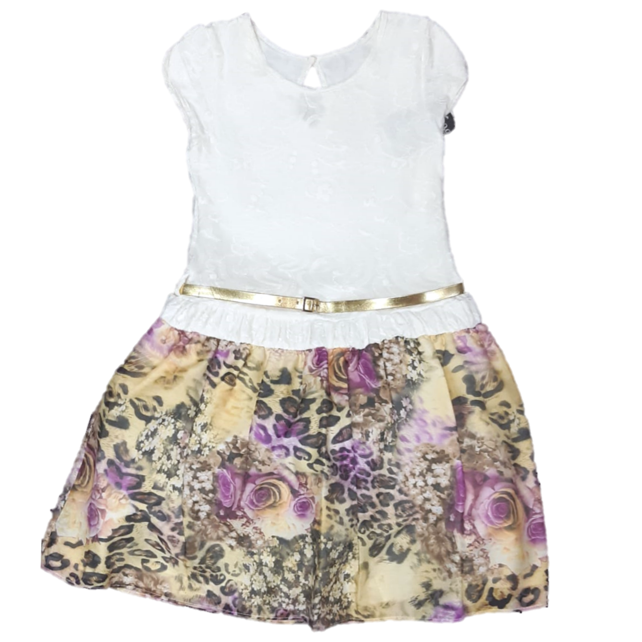 Vestido animal print