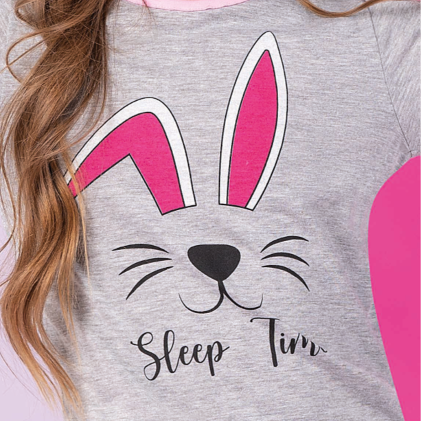 Pijama manga larga niña