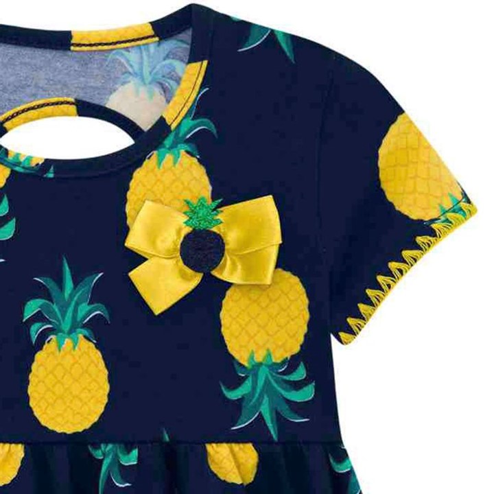 Vestido niña piñas