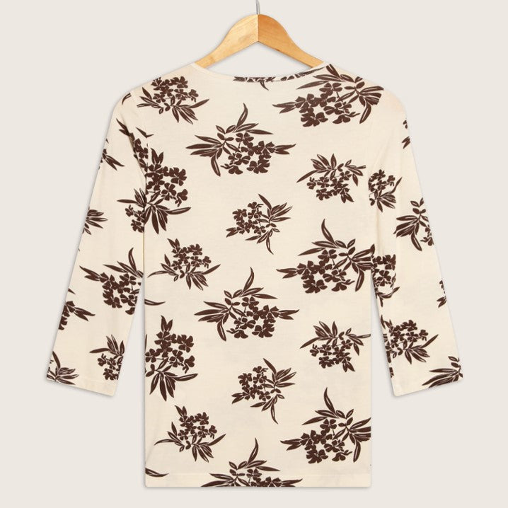 Camiseta Manga 3/4 Estampada Patprimo