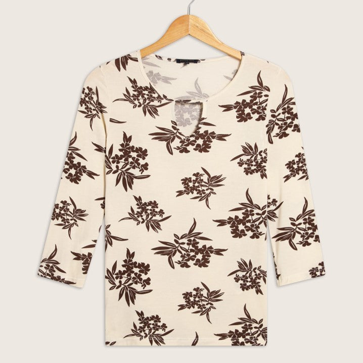 Camiseta Manga 3/4 Estampada Patprimo