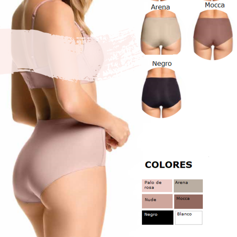 Panty cachetero sin costuras