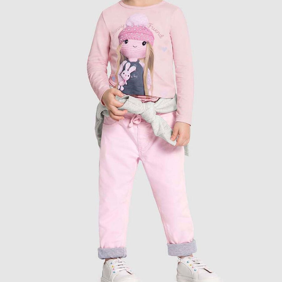 Camiseta manga larga muñeca