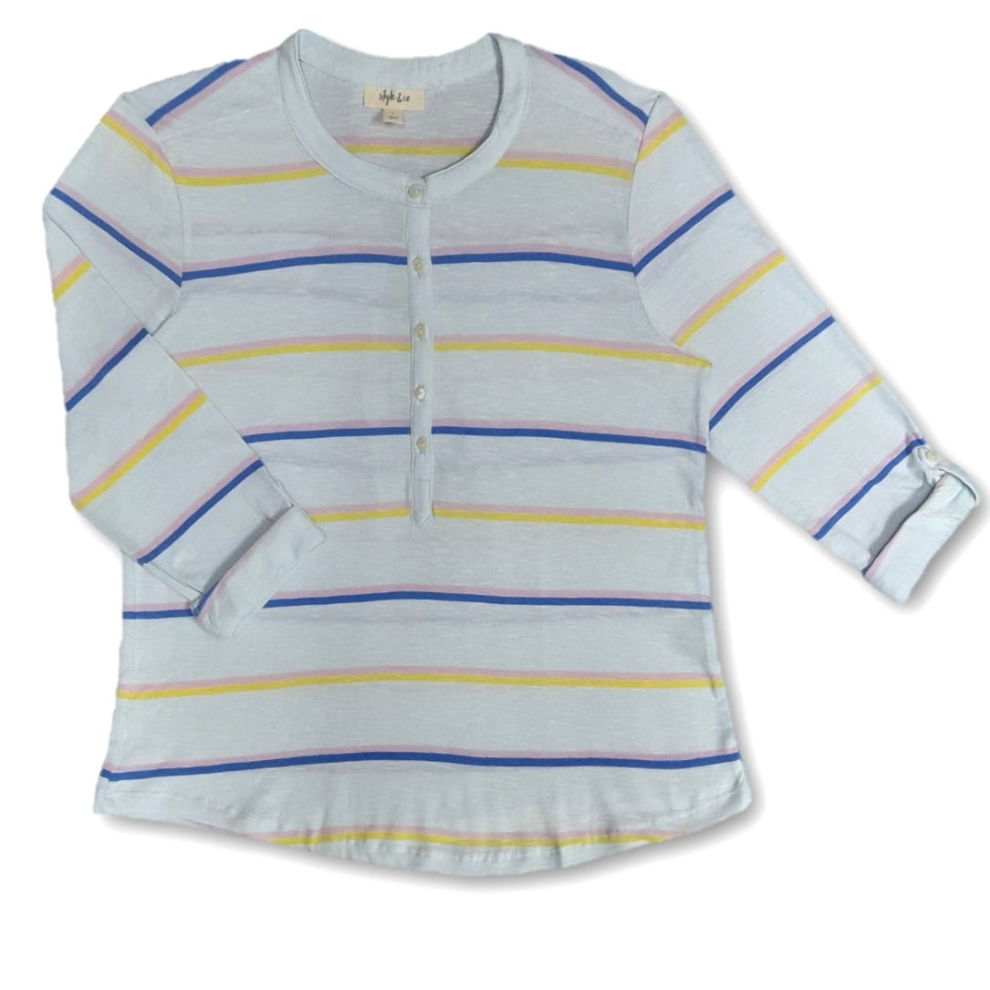Blusa dama rayas