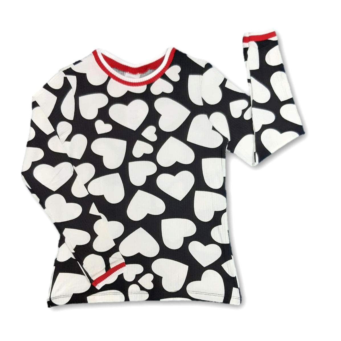 Buzo de niña corazones