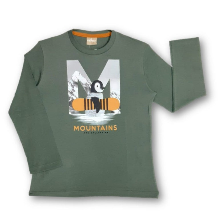 Buzo para niño mountains