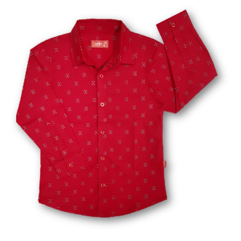 Camisa niño roja
