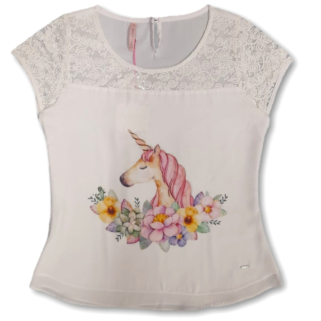 Blusa chicas unicornio