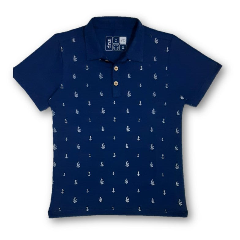 Camiseta niño anclas