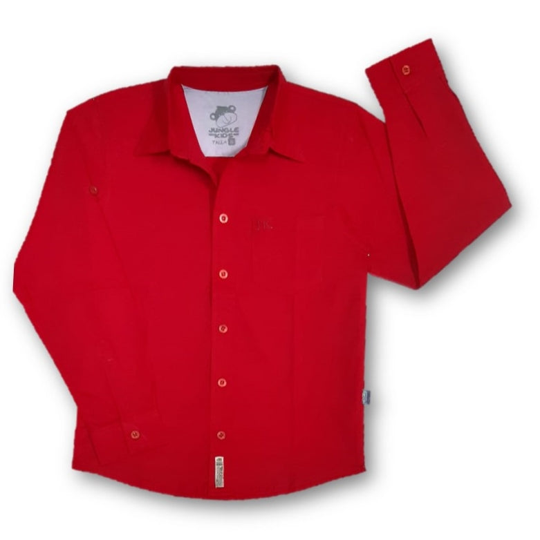 Camisa niño roja tom