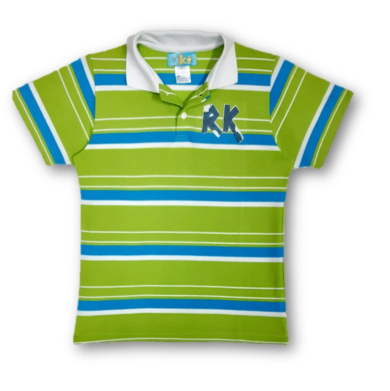 Camiseta rayas verde