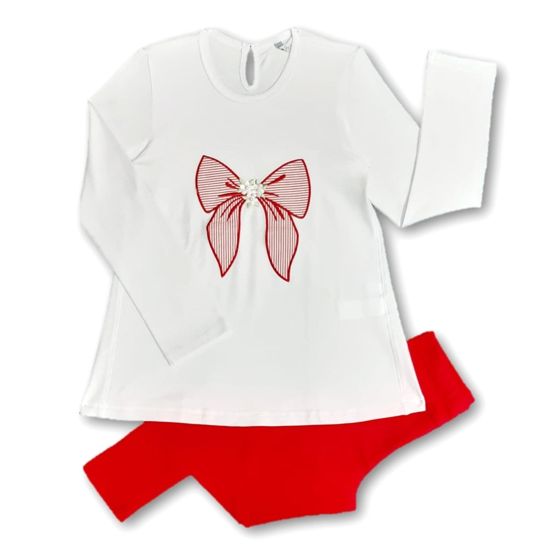 Conjunto para niña lazo