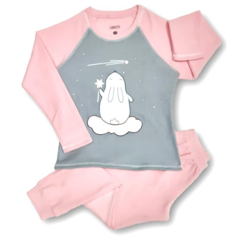 Pijama polar para niña