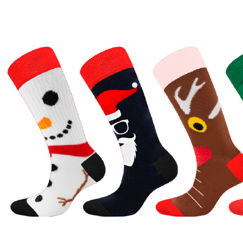 Medias navideñas Dama