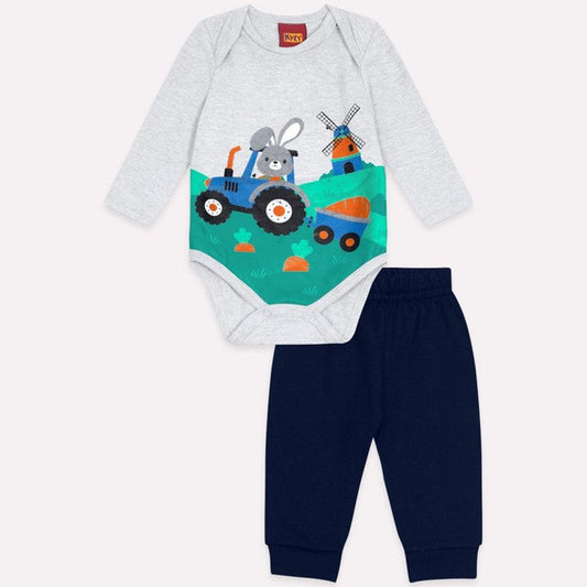 Conjunto niño niño con body