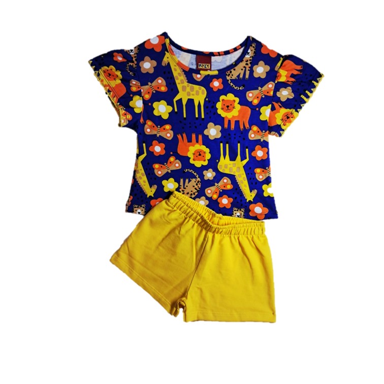conjunto jirafa niña