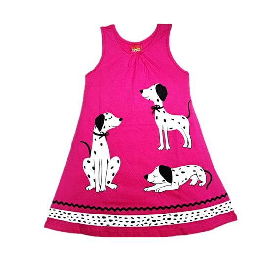 Vestido dalmatas niña