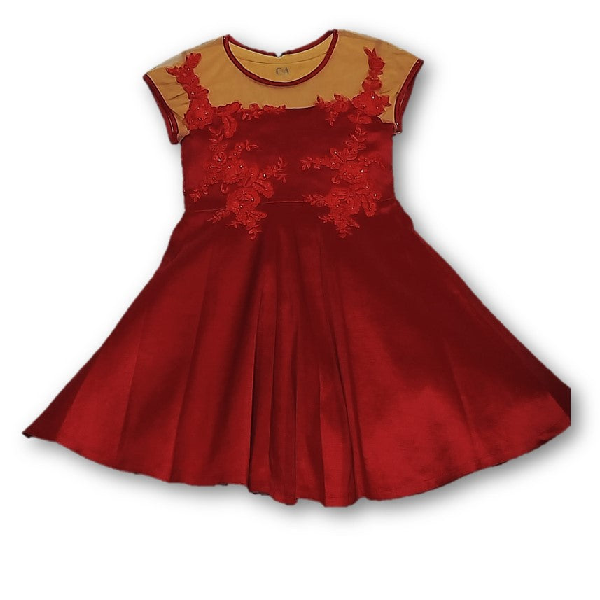 Vestido rojo princesa