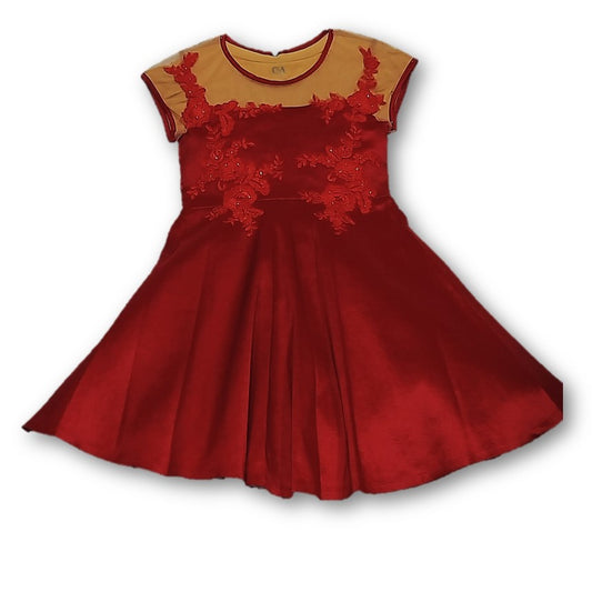 Vestido rojo princesa