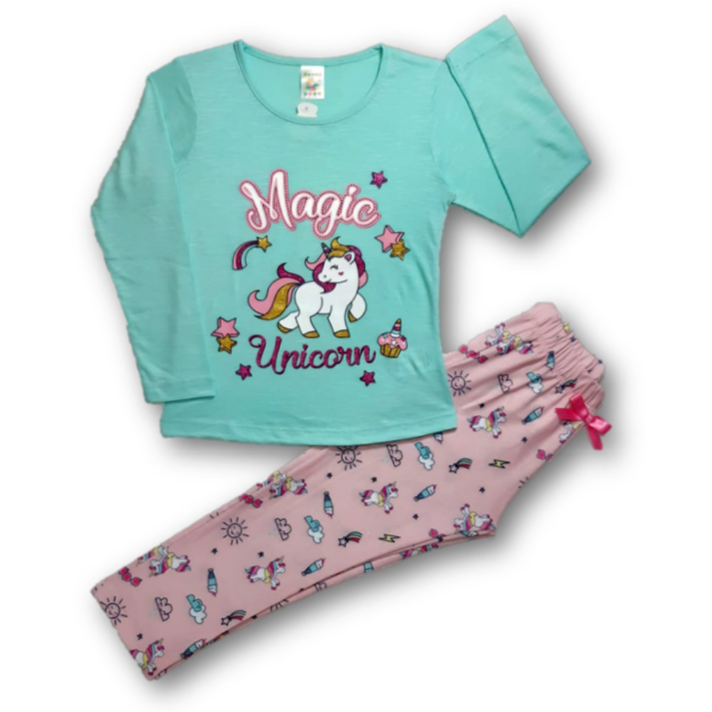 Pijama de niña magic unicorn