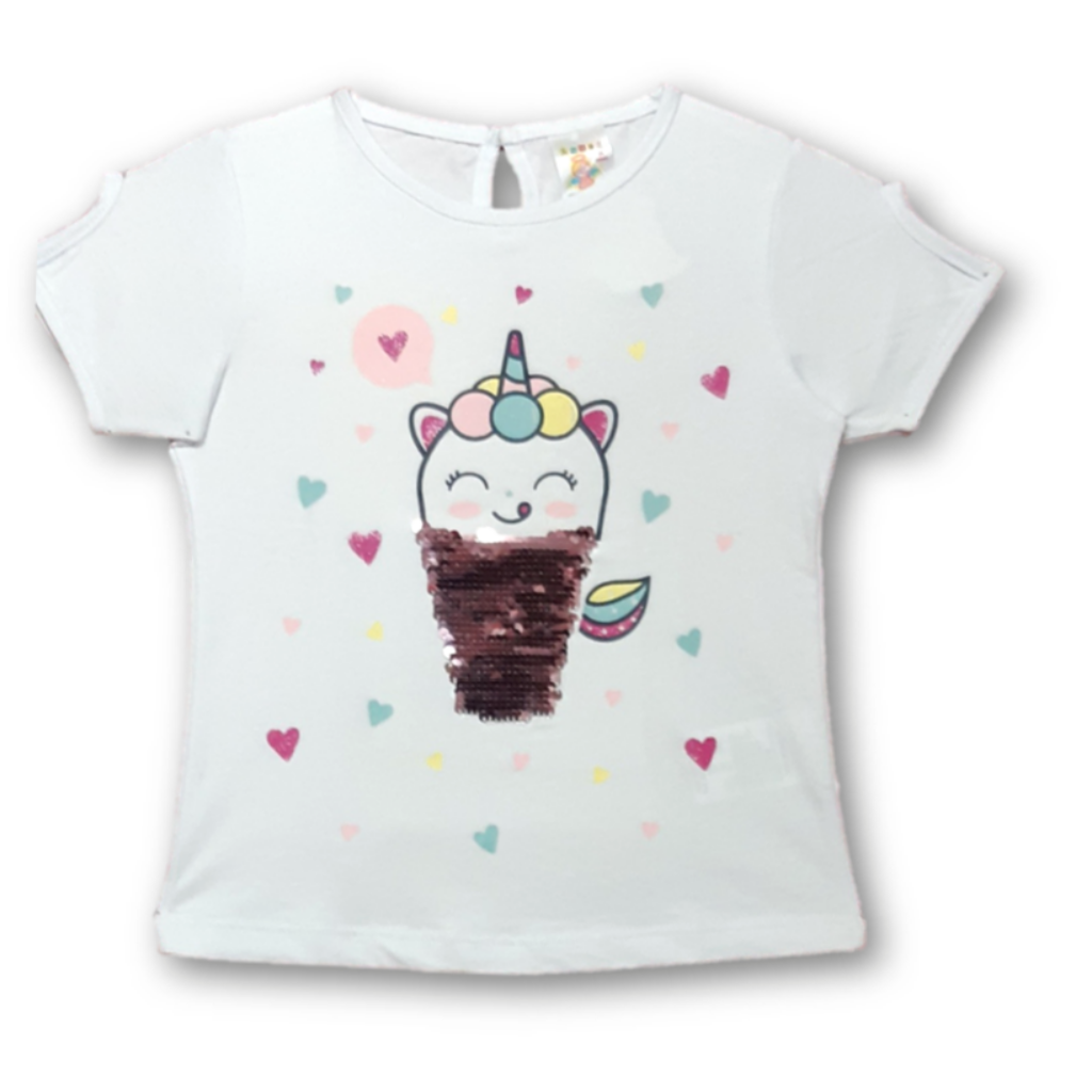 Camiseta para niñas icecream