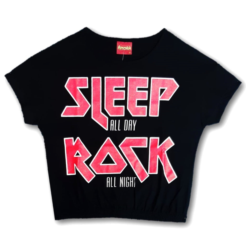Camiseta para niña rock